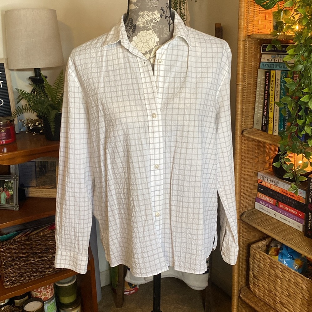 Women’s Collared Button Down Massimo Dutti Blouse